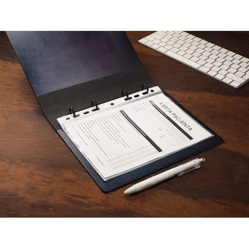 Classeur documentaire en bois de bouleau personnalisable par sérigraphie