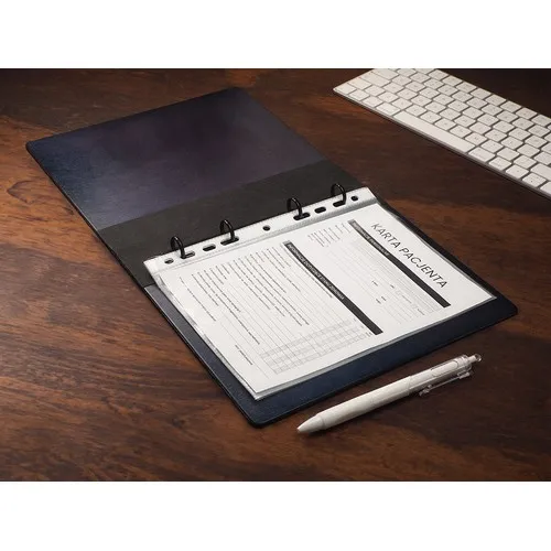 Classeur documentaire en bois de bouleau personnalisable par sérigraphie