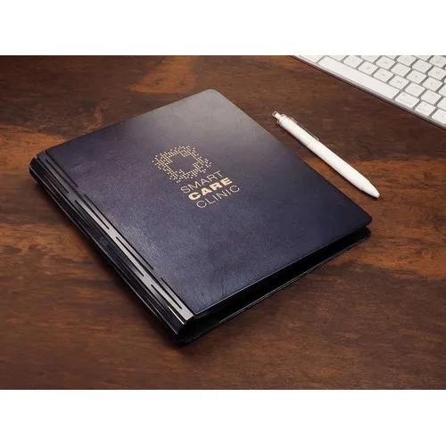 Classeur documentaire en bois de bouleau personnalisable par sérigraphie