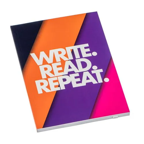 Carnet à Spirale A5 Couverture Rigide Personnalisable 100 Feuilles