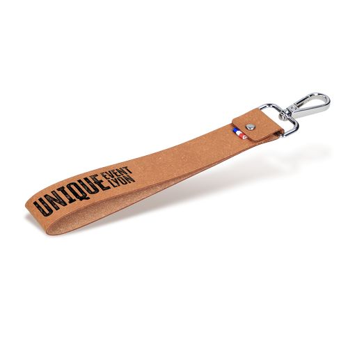 Porte-clés Bois Français Personnalisable - Hêtre Certifié 35mm