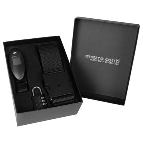 Set de Voyage Personnalisable 3 en 1 - Balance, Cadenas et Sangle