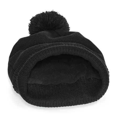 Bonnet Thermique Personnalisable avec Pompon - Doublure Micropolaire