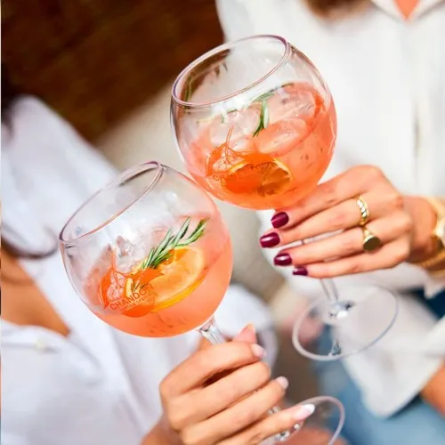 HappyGlass Miss Liza Verre à Gin Tonic Tritan 630 ml