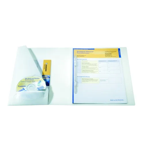 Pochette A4 Transparente Recyclée - Personnalisable par Sérigraphie