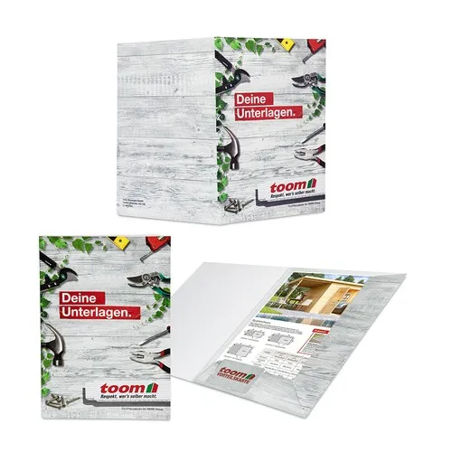 Pochette A4 Transparente Recyclée - Personnalisable par Sérigraphie