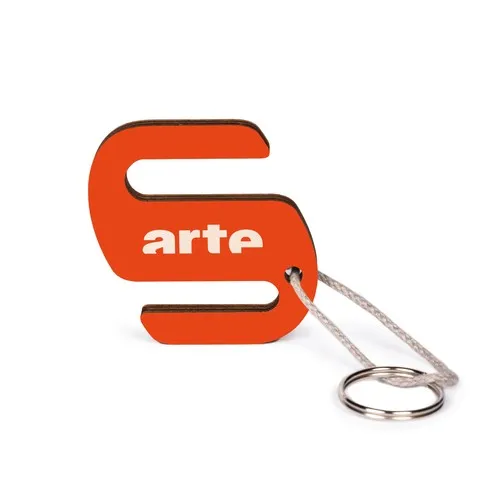 Porte-clés Support Téléphone en Bois Personnalisable - Made in France