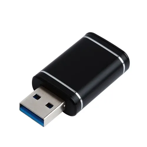 Adaptateur anti-piratage - Charge rapide on custom card Argent