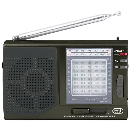 RADIO PORTABLE  RA 710 B MINI METAL GUN TREVI