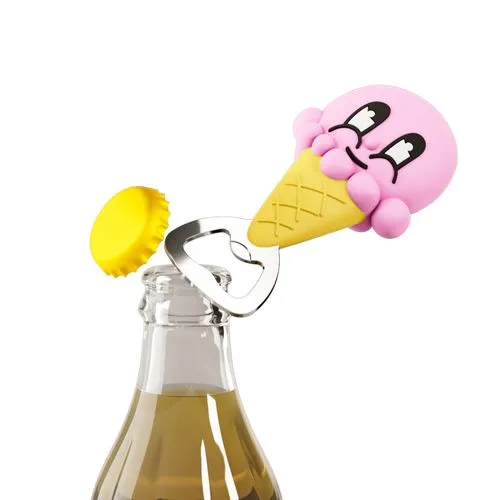 Ouvre-bouteille personnalisé PVC avec option puce NFC