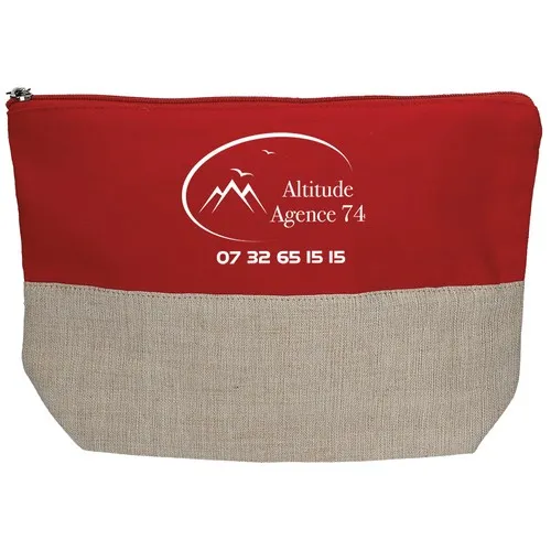 Trousse de voyage BANGLI avec rabat triangle