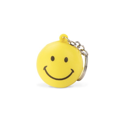 Porte-clés Anti-Stress Sourire Personnalisable - Objet Pub Original