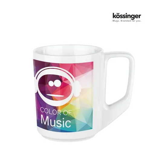 Mug en Grès Blanc à Sublimation - Anse Originale