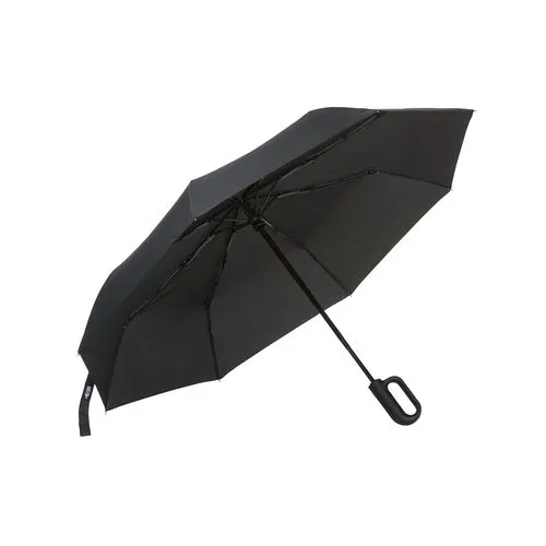 Parapluie Automatique Éco-Responsable R-PET avec Mousqueton