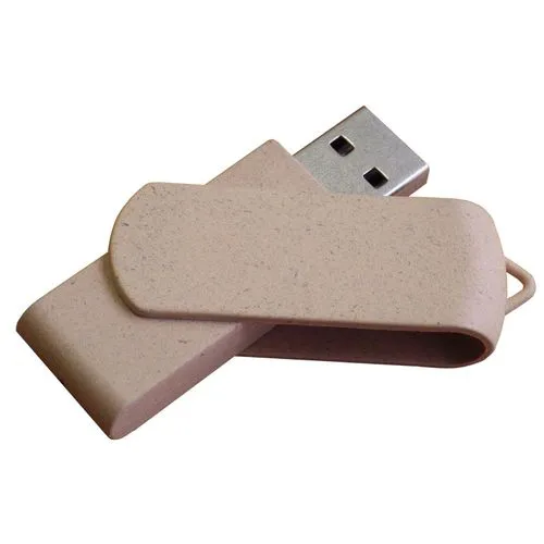 Clé USB Pivotante Recyclée Personnalisable - 30x12mm