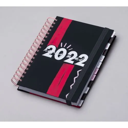 Agenda Spirale Couverture Rigide Personnalisable - Finition Premium