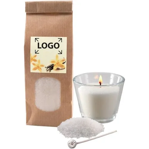 Kit Bougie DIY Personnalisable - Cadeau Client Original et Chaleureux