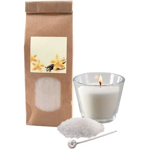 Kit Bougie DIY Personnalisable - Cadeau Client Original et Chaleureux