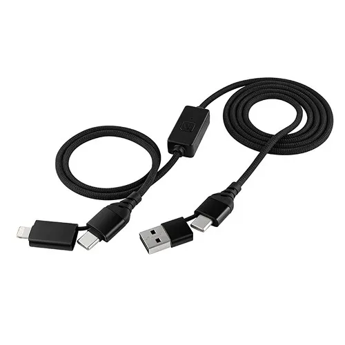 Câble de Charge Spirale USB-C Personnalisable - Charge Rapide 60W