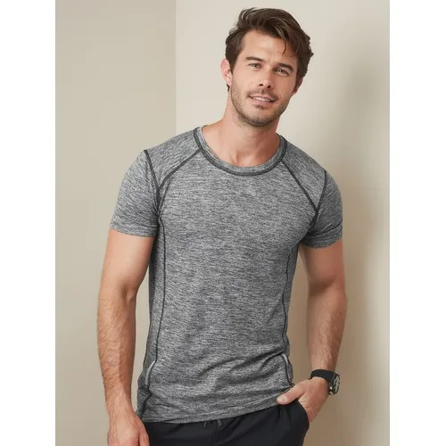 T-shirt réfléchissante de sport pour hommes