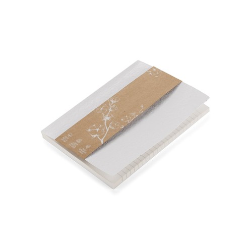 Carnet A5 Ligné Premium - Couverture Aspect Cuir Gris