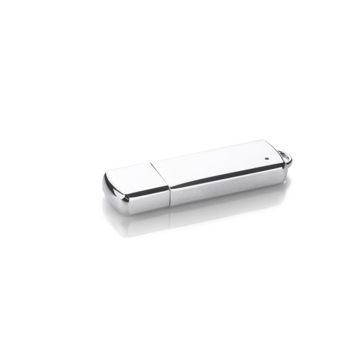 Clé USB Métal Chromé 16 GB Personnalisable - VERONA