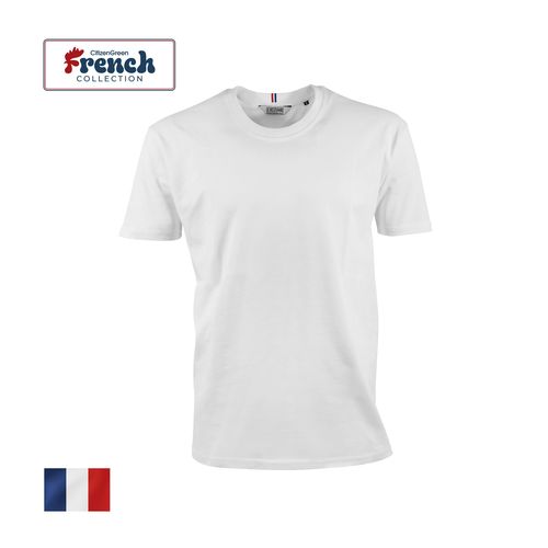 T-shirt Homme Bio 170g Fabrication Française - Personnalisable