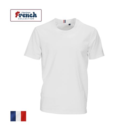 T-shirt Homme Bio 170g Fabrication Française - Personnalisable
