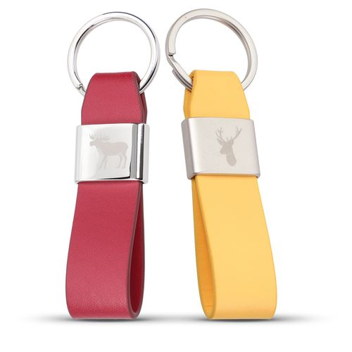 Porte-clés Bobber en zamac - Personnalisation gravure laser