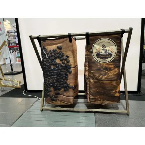 Panier de Rangement Personnalisable en Bois et Tissu - 110x50x83cm