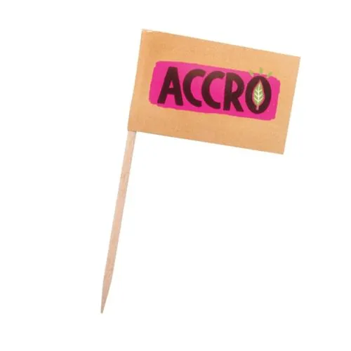 Pique Cocktail Mini Drapeau Personnalisé - Dès 2000 unités