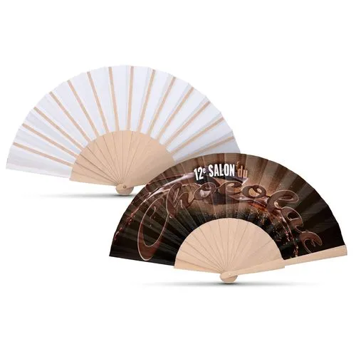 ÉVENTAIL BOIS ET PAPIER