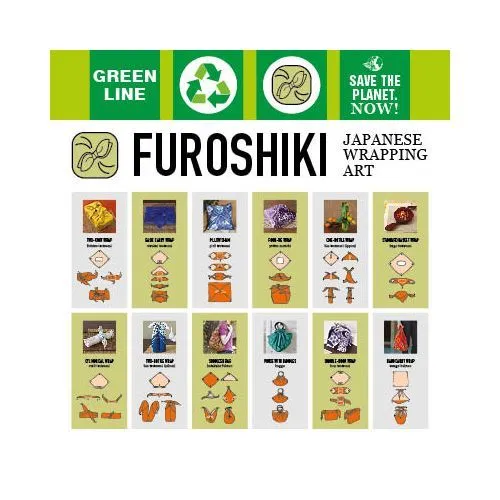 Furoshiki Publicitaire Personnalisé - Emballage Cadeau Écologique