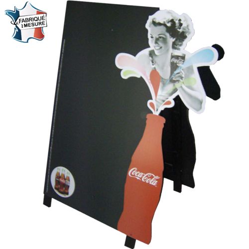 Stop Trottoir Personnalisé sur Mesure - Ardoise Craie - Fabrication FR