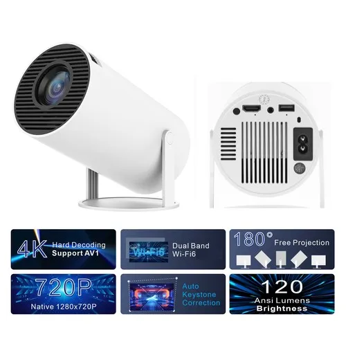 PROJECTEUR VIDÉO WIFI LUMINOSITÉ ++