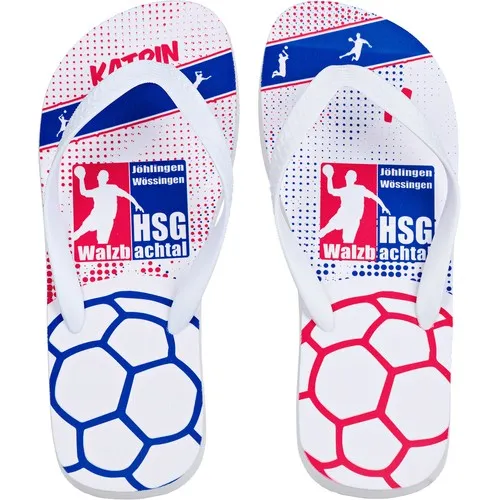 Tongs personnalisées avec décapsuleur intégré - Modèle Pop