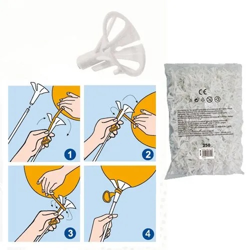 Support de Tige pour Ballon Personnalisable - Plastique 3,5 cm