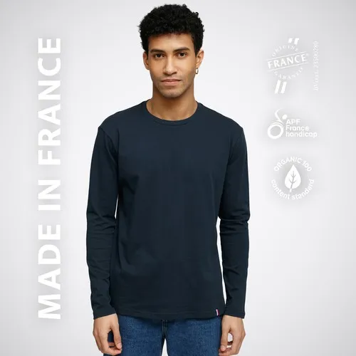 T-Shirt Manches Longues Homme Bio Personnalisable