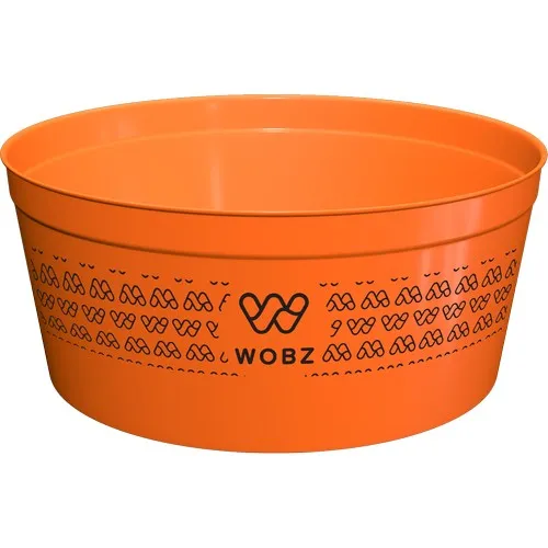 Bol personnalisé gris - Impression sérigraphie 1 couleur