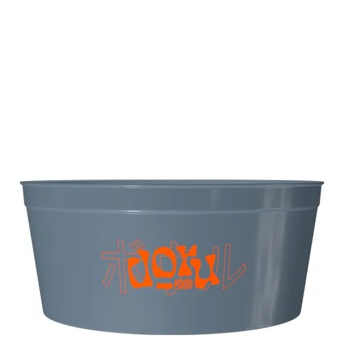 Bol personnalisé gris - Impression sérigraphie 1 couleur