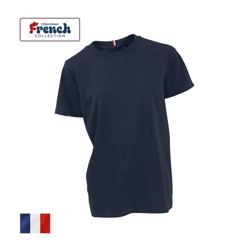 T-shirt Femme Bio Français LUCIENNE - Fabrication Responsable 170g