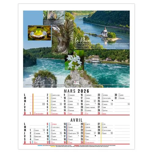 THEO 2026 - 6 FEUILLETS - BLOC SEUL SANS MARQUAGE