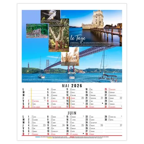 THEO 2026 - 6 FEUILLETS - BLOC SEUL SANS MARQUAGE