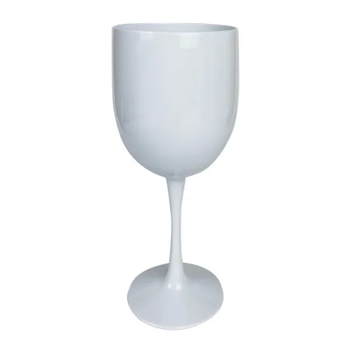 Verre à Vin Blanc Incassable 38cl Personnalisable Quadri PETG