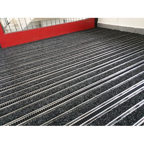 Tapis d'entrée profilé aluminium personnalisable sur mesure