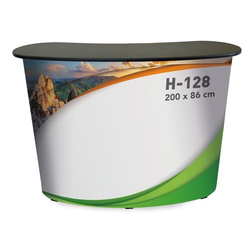 Comptoir Promotionnel Personnalisable - Stand d'Accueil Pliable