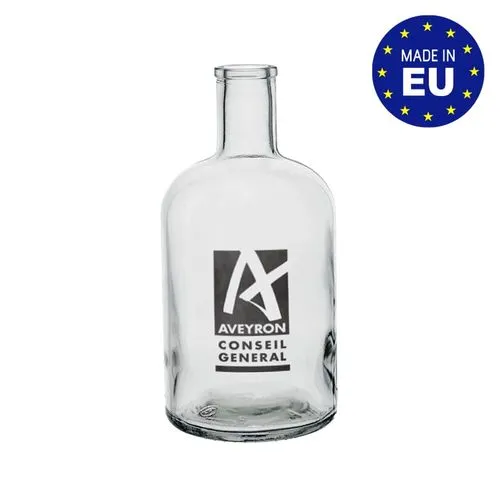 Carafe à eau personnalisable 70cl en verre - Fabrication européenne