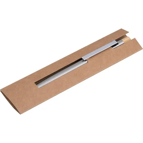 Stylo Bille Acier Recyclé et Bambou - Gravure Logo Personnalisée