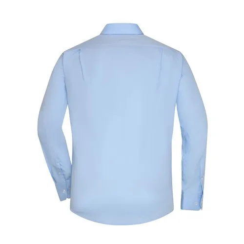 Chemise homme à manches longues en Micro-Twill