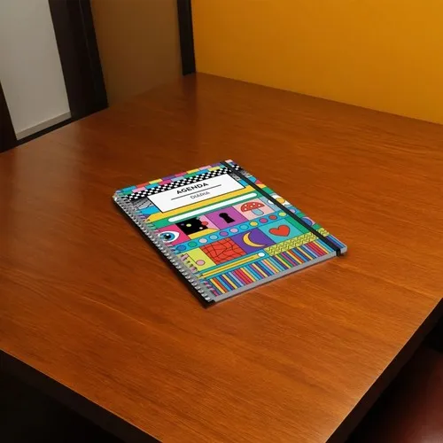 Agenda Hebdomadaire A5 Personnalisable en Polypropylène avec Élastique